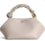 Bolso Ganni Bou small gris ostra